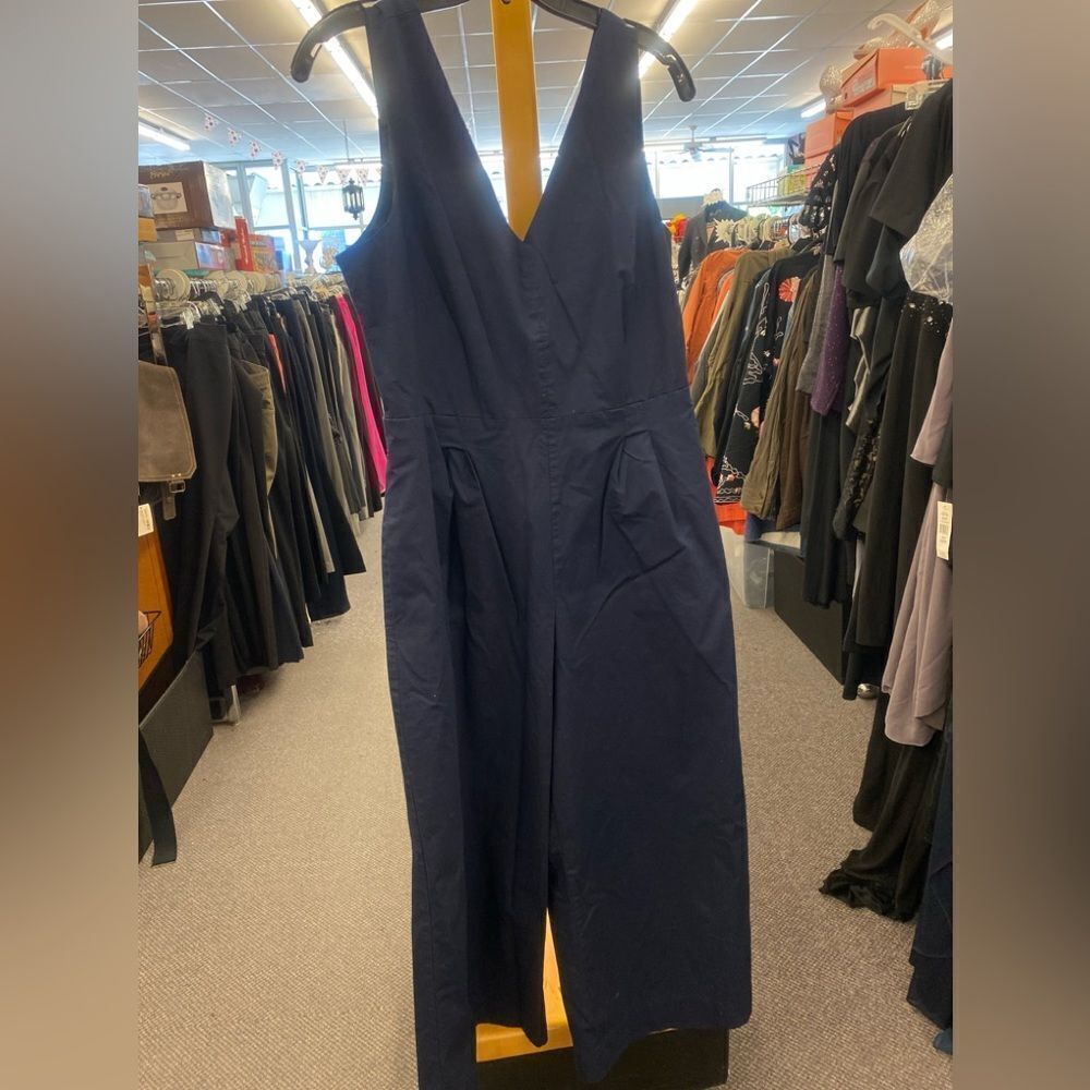 J Crew Ladies 12 Navy/Black Lounge Pant Suit🛍️